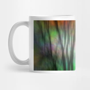 Abstract Winter Trees Mug